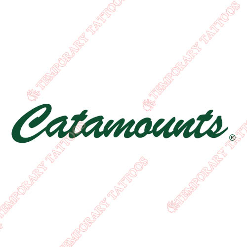 Vermont Catamounts Customize Temporary Tattoos Stickers NO.6807
